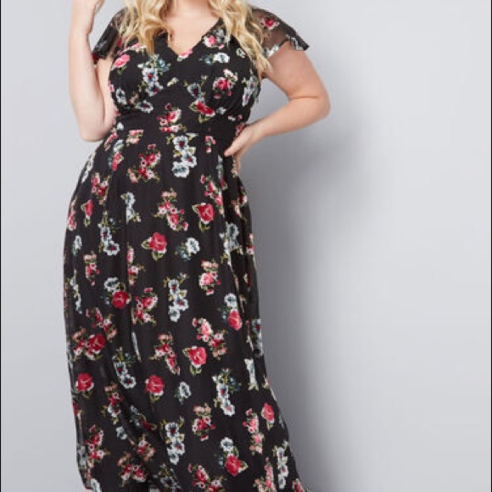 Anna Sui for ModCloth Sample Maxi Dress 2x